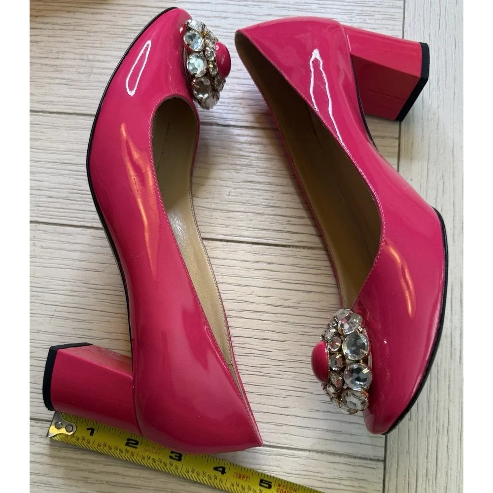 Kate Spade Decadent Lipstick Pink Patent Leather 2